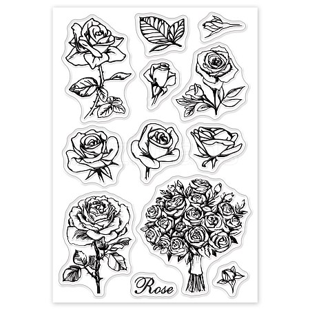 PVC Plastic Stamps DIY-WH0167-56W-1