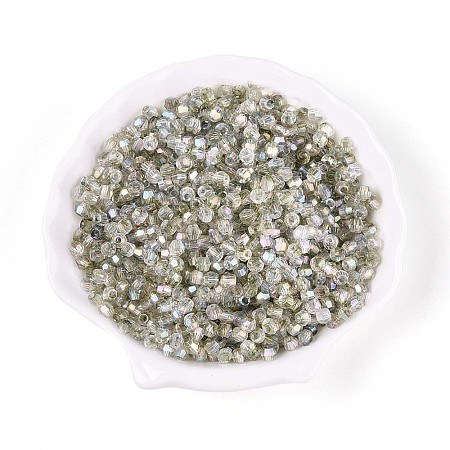 Transparent Spray Painted Glass Beads LS-EGLA-N018-4mm-03-1