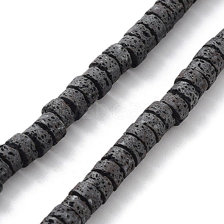 Natural Lava Rock Beads Strands G-H303-C12-1