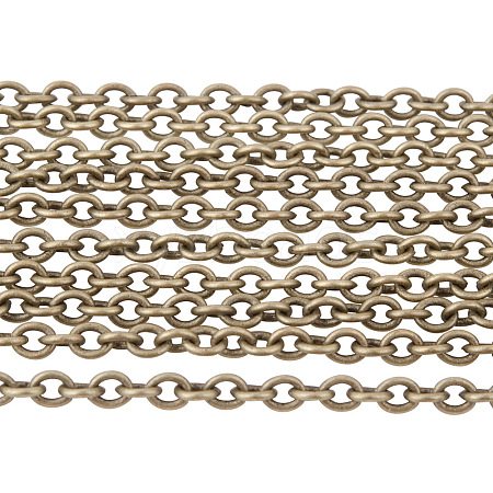 5M Soldered Brass Cable Chains CHC-PH0001-05AB-FF-1