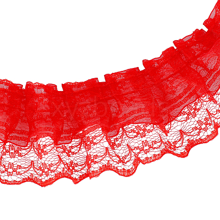 Polyester Lace Tirm OCOR-WH0111-123-1