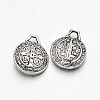 Saint Benedict Medal Tibetan Style Alloy Charms TIBEP-N008-34AS-RS-1