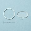 Brass Linking Rings LS-EC18720MM-S-2