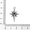 316 Surgical Stainless Steel Micro Pave Cubic Zirconia Pendants LS-STAS-G349-01AS-01-3