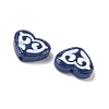 Dyed & Heated Baking Paint Glass Beads LAMP-D004-02H-2