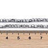 Electroplated Synthetic Non-magnetic Hematite Beads Strands G-H072-C01-01-4