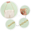 2Pcs 2 Colors Zinc Alloy Links Bag Straps FIND-WR0004-04-2