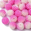 Imitation Pearl Acrylic Beads OACR-FS0001-32F-4