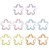 20Pcs Transparent Acrylic Pendants MACR-YW0004-18A-3