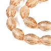 Transparent Glass Beads Strands GLAA-N071-01A-A07-3