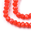 Opaque Solid Color Imitation Jade Glass Beads Strands EGLA-A044-P2mm-D03-3