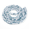 Crackle Glass Beads Strands GLAA-N009-8mm-06-2