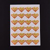 Cute Orange Pattern Photo Corner Self-Adhesive Stickers DIY-K016-B01-2