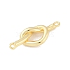 Rack Plating Brass Connector Charms KK-A224-19G-2