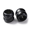 Two Tone Opaque Acrylic Beads OACR-Z025-01F-2