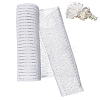 Deco Mesh Ribbons OCOR-WH0110-09B-8