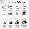 Brass Crimp Beads DIY-PH0004-06-2