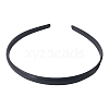 Plain Headwear Hair Accessories Plastic Hair Band Findings OHAR-S186-02-1-2
