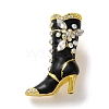 Fashion Golden Zinc Alloy Enamel Pins LS-JEWB-D068-01G-02-1