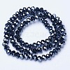 Electroplate Glass Beads Strands LS-EGLA-A034-P2mm-A18-2