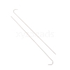 201 Stainless Steel Bented Beading Needles TOOL-WH0125-32B-1-1