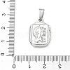 304 Stainless Steel Pendants SA-CBA34D4-14P-3