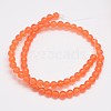 Natural & Dyed Malaysia Jade Bead Strands G-A146-6mm-A07-2
