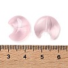 Baking Paint Transparent Glass Beads DGLA-F003-01B-3