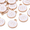 Alloy Enamel Pendants ENAM-S124-01B-04J-3