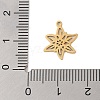 304 Stainless Steel Pendants STAS-S139-06G-01-3