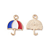 Independence Day Alloy Enamel Pendants ENAM-K067-38-3