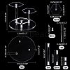 3-Tier Transparent Acrylic Model Toy Assembled Holders ODIS-WH0034-06B-2