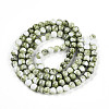 Baking Paint Glass Beads X1-DGLA-N003-8mm-C06-3
