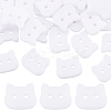 60Pcs Acrylic Buttons BUTT-PH0001-59C-01-7