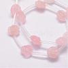 Natural Rose Quartz Beads G-O156-C-16-2