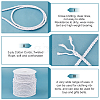   2Rolls 2 Colors 3-ply Polyester Rope OCOR-PH0001-56-7