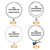4Pcs 4 Style Star & Guitar Natural Dalmatian Jasper & Alloy Pendant Necklaces Set with Waxed Polyester Cords NJEW-FI0001-16-2