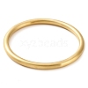 Ion Plating(IP) 304 Stainless Steel Plain Bangles BJEW-G684-03B-G-2