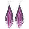 Bohemian Style Handmade Beaded Tassel Earrings for Women JF0314-1-1