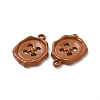 Spray Painted Alloy Pendants LS-FIND-B018-02D-2