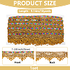 Polyester Fiber Lace Trim OCOR-WH0101-226C-2