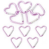 5Pcs Zinc Alloy Spring Gate Rings FIND-TA0009-73K-1