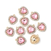 Alloy Rhinestone Charms ALRI-YW0001-01C-1