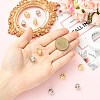 10Pcs 2 Colors Brass Charms KK-CJ0004-50-4