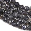 Natural Iolite Beads Strands G-RM250101-E7-2