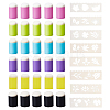30Pcs 6 Colors Sponge Painting Tool DIY-CP0007-53-1