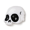 Skull Halloween Opaque Resin Decoden Cabochons RESI-R446-01K-1