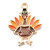 Thanksgiving Day Alloy Enamel Pendants LS-ENAM-D060-03I-KCG-1