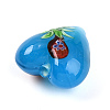 Handmade Bumpy Millefiori Glass Beads LAMP-N024-42-3