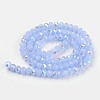 Electroplate Glass Beads Strands X-EGLA-A034-J2mm-L03-2